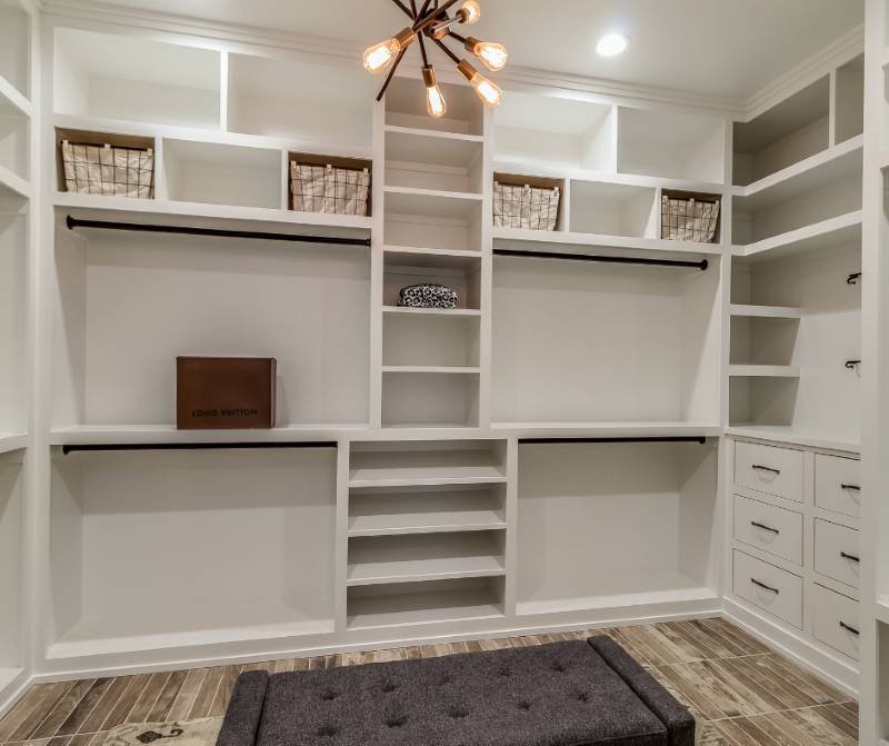 Custom handcrafted built-in bookshelves and interior storage cabinetry in Mattapoisett, MA, by CLC And Sons.