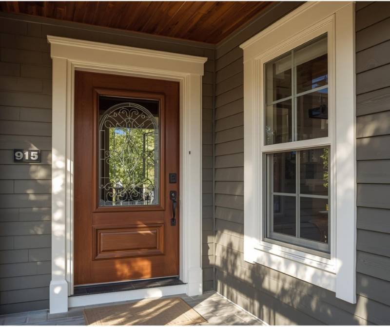 Professional exterior door and energy-efficient window installation in Freetown, MA, by CLC And Sons.